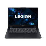 Lenovo Legion 5 - 17.3" FullHD IPS 144Hz, Core i5-11400H, 16GB, 512GB SSD, nVidia GeForce RTX 3050 4GB, DOS - Fantomkék Gamer (82JN000GHV) - Notebook