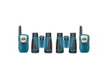 Levenhuk LabZZ WTT10 kék walkie-talkie és kétszemes távcső készlet - 79902