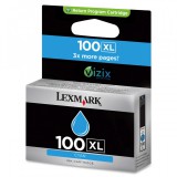 Lexmark 100XL 100 XL cian eredeti tintapatron