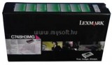 Lexmark C74x Nagy kapacitású festékkazetta, bíbor (C748H3MG)