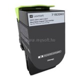 Lexmark CS/X317 fekete festékkazetta (71B20K0)