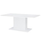 Leziter Yorki Elegant étkezőasztal 180x90 cm fehér