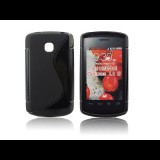 LG E410 Optimus L1 II, TPU szilikon tok, S-Line, fekete (RRPT-1338) - Telefontok