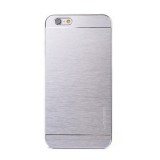 LG G4, Műanyag hátlap védőtok, Motomo, ezüst (40478) - Telefontok