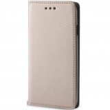 LG K22, Oldalra nyíló tok, stand, Smart Magnet, arany (93985) - Telefontok