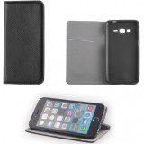 LG K50, Oldalra nyíló tok, stand, Smart Magnet, fekete (88749) - Telefontok
