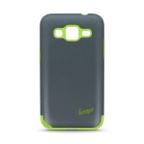 LG K7, Műanyag hátlap védőtok, közepesen ütésálló, Beeyo Synergy, zöld/szürke (40744) - Telefontok