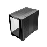 Lian li o11 dynamic mini üveg ablakos fekete számítógépház (o11d mini-x)