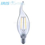 Lighting Filament Bulb Longtip FLCT35 4W/4000K/360lm aranyszínű gyertya E14 LED fényforrás (IRIS_ILBLE14FLCT354W4000K)
