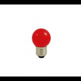 LightMe LED fényforrás kisgömb forma E27 1W piros (LM85254) (LM85254) - LED-es égők