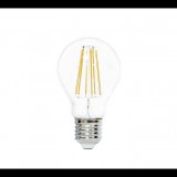 LightMe LED fényforrás normál forma E27 8W filament semleges fehér (LM85344) (LM85344) - LED-es égők