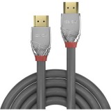 LINDY HDMI Csatlakozókábel [1x HDMI dugó - 1x HDMI dugó] 10.00 m Szürke (37876) - HDMI