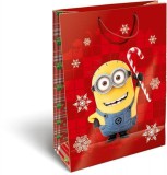 Lizzy Card Karácsonyi ajándéktáska 32x24x10cm GSL Minions Candy