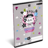 Lizzy Card Lollipop: Raccoon Sweetie 2. osztályos vonlas füzet - A5