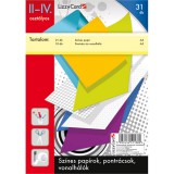 Lizzy Card Technika papír, pontrács-vonalháló készlet - 2-4. osztály