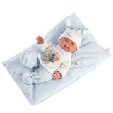 Llorens: Bebito újszülött baba kék párnával 26cm-es (26311) (ll26311) - Llorens babák