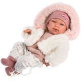 Llorens: Tina újszülött baba kabáttal 43cm-es (84334) (ll84334) - Llorens babák