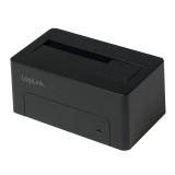LogiLink 2.5"-3.5" merevlemez dokkoló fekete (QP0026) (QP0026) - HDD Dokkoló