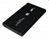 LogiLink 2.5" külső Alu Mobil Rack USB 2.0 SATA fekete (UA0041B)