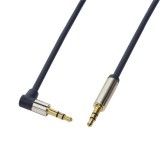 Logilink 3.5 Jack audio sztereó 90° kábel, 1m (CA11100)
