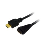 Logilink CH0057 High Speed HDMI kábel Ethernettel anya/apa 3m (CH0057) - HDMI