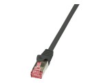 LOGILINK CQ2073S LOGILINK patch kábel, Cat.6 S/FTP PIMF PrimeLine 5,00m fekete