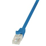 Logilink - ethernet kábel, Cat5e UTP 0.25m kék (CP1016U)