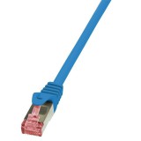 LogiLink S/FTP PIMF patch kábel CAT6 3m kék  (CQ2066S) (CQ2066S) - UTP