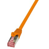 LogiLink S/FTP PIMF patch kábel CAT6 3m narancssárga  (CQ2068S) (CQ2068S) - UTP