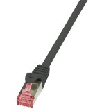 LogiLink S/FTP PIMF patch kábel CAT6 5m fekete  (CQ2073S) (CQ2073S) - UTP