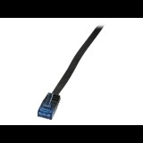 LogiLink SlimLine - patch cable - 3 m - black (CF2063U) - UTP