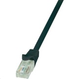 LogiLink UTP patch kábel CAT5e 0.5m fekete (CP1023U) (CP1023U) - UTP