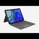 Logitech billentyűzettok érintőpaddal 11 hüvelykes (1.,2. és 3. generációs) iPad Pro készülékhez Suisse/Schweizer (Qwertz) grafitszürke (920-009747) (920-009747) - Tablet tok
