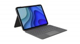 Logitech Combo Touch Keyboard and folio case with trackpad Oxford Grey UK 920-010148
