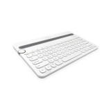 Logitech Keyboard K480 WL Fehér - [Német] (920-006351) - Billentyűzet
