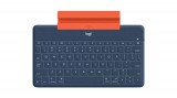 Logitech Keys To Go Classic Wireless Keyboard Blue US 920-010177