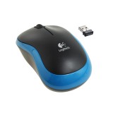 Logitech M185 Wireless Mouse Blue 910-002239