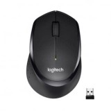 Logitech M330 SILENT PLUS vezeték nélküli optikai egér fekete (910-004909)