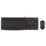 Logitech MK120 USB Keyboard + Mouse Black DE 920-002540