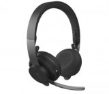 Logitech MSFT Teams Zone Wireless Bluetooth mikrofonos fejhallgató fekete (981-000854)
