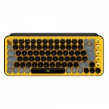 Logitech POP Keys vezeték nélküli francia (Azerty) billentyűzet Blast - sárga-fekete (920-010722) (920-010722) - Billentyűzet