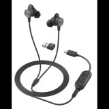 Logitech UC Zone vezetékes fülhallgató fekete (981-001013) (981-001013) - Fülhallgató