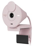 Logitech webkamera - brio 300 hd 1080p mikrofon usb-c, rózsaszín 960-001448