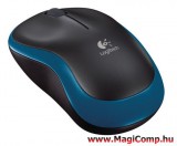 LOGITECH Wireless Mouse M185 fekete-kék 910-002239