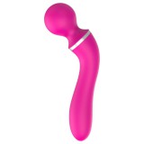 Lonely 2in1 – masszírozó és G-pont vibrátor 3 feltéttel (pink)