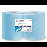 Lucart Strong Blue 3500 törlőkendő, tekercses 3 rétegű kék (851323) (L851323) - Papírtörlők