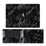 MacBook Air 13.6" ( 2022, M2 ) - Fekete márvány mintás fólia