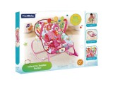 Magic Toys Fitch Baby: Elefántos rózsaszín babafotel hanggal és rezgéssel