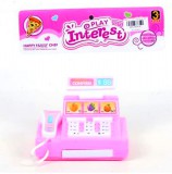 Magic Toys Rózsaszín játék pénztárgép vonalkódolvasóval
