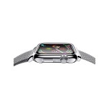 Mágneses óraszíj Apple Watch 4/5 44 mm Usams ZB068 ezüst